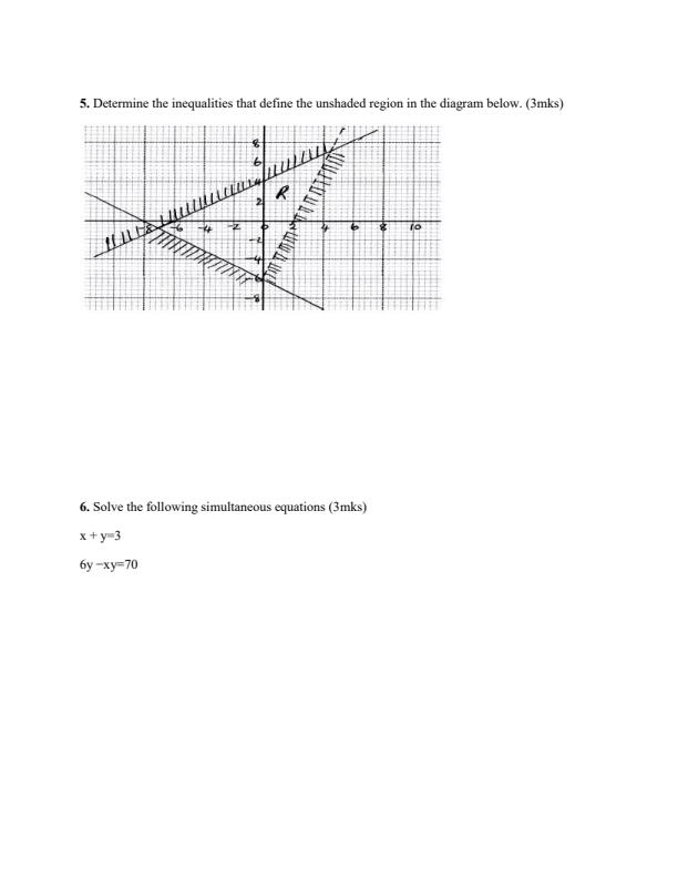 Preview page Mathematics-Paper-2-Form-3-End-of-Term-1-Examination-2020_612_2.jpg
