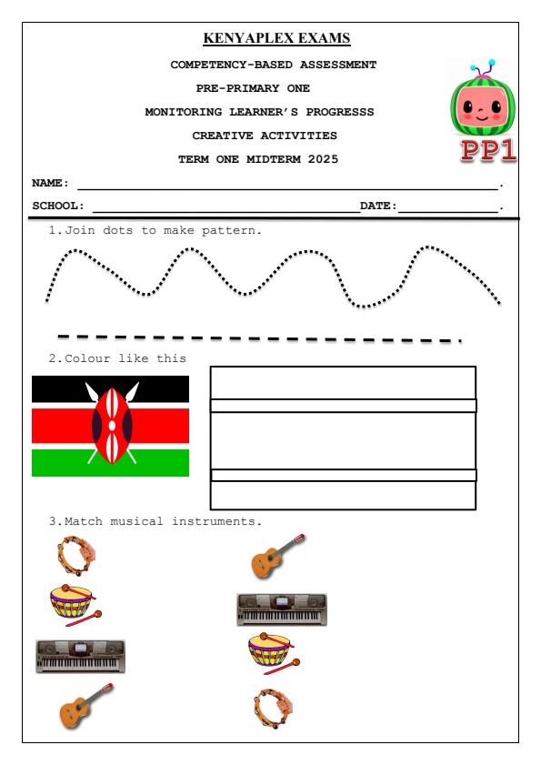 Preview page PP1-Creative-Activities-Mid-Term-1-Exam-2025_3594_0.jpg