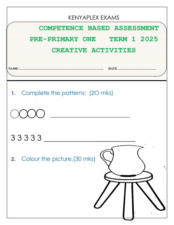 Preview page PP1-Creative-Activities-Term-1-Opener-Exam-2025_3437_0.jpg