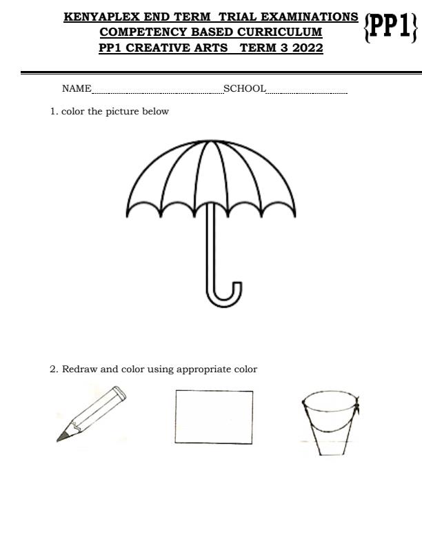 Preview page PP1-Creative-Arts-End-of-Term-3-Examination-2022_1105_0.jpg