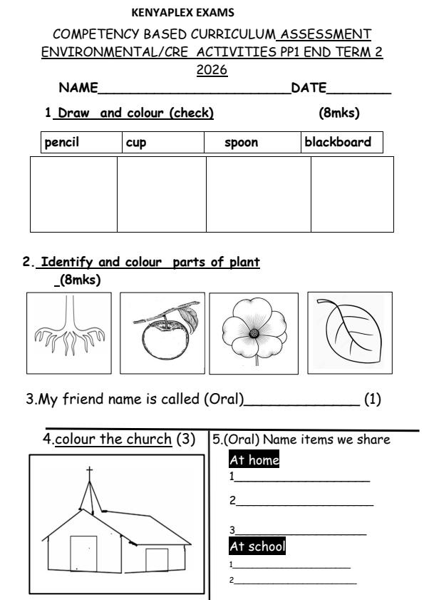 Preview page PP1-Environmental--CRE-Activities-July-Assessment-Examination-2026_6356_0.jpg