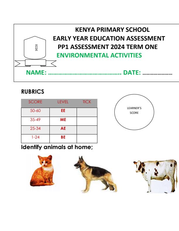 Preview page PP1-Environmental-Activities-End-of-Term-1-Exam-2024_2154_0.jpg