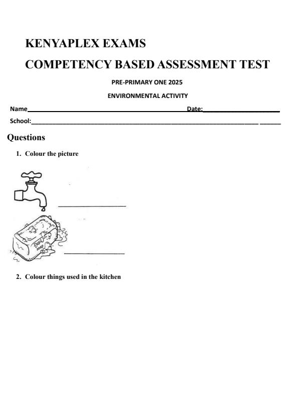 Preview page PP1-Environmental-Activities-End-of-Term-3-Exam-2025_4778_0.jpg