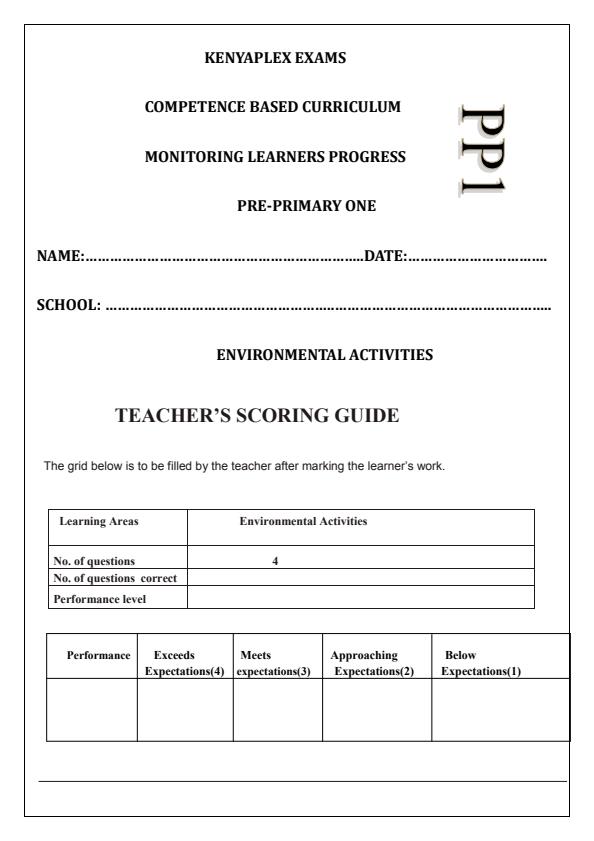 Preview page PP1-Environmental-Activities-Term-2-Opener-Exam-2025_3966_0.jpg