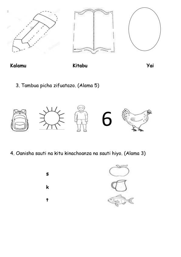 Preview page PP1-Kiswahili--Shughuli-za-Lugha-Term-3-Opener-Exam-2026_6422_1.jpg
