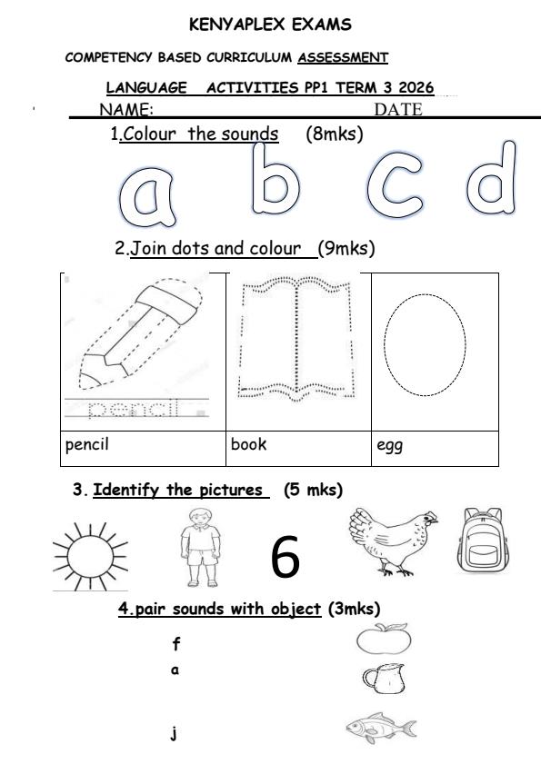 Preview page PP1-Language-Activities-September-Assessment-Examination-2026_6680_0.jpg