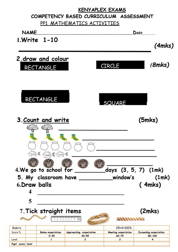 Preview page PP1-Mathematics-Activities-End-of-Term-1-Examination-2025_3743_0.jpg