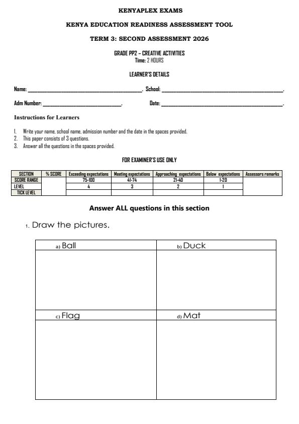 Preview page PP2-Creative-Activities-End-Term-3-Exam-2026_6861_0.jpg