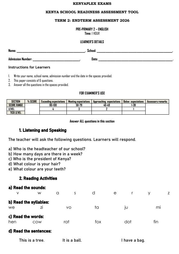 Preview page PP2-English-End-Term-2-Exam-2026_6005_0.jpg
