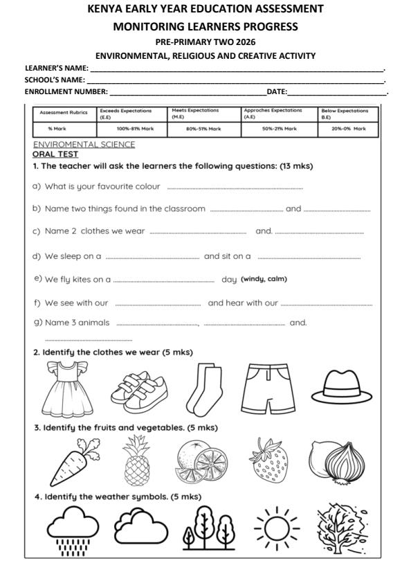 Preview page PP2-Environmental-Religious-and-Creative-Activities-Term-1-Opener-Exam-2026_4932_0.jpg