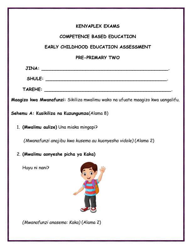 Preview page PP2-Kiswahili-Activities-End-of-Term-2-Exam-2025_4331_0.jpg