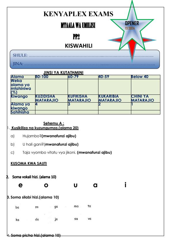 Preview page PP2-Kiswahili-Activities-Term-3-Opener-Exam-2024_2942_0.jpg