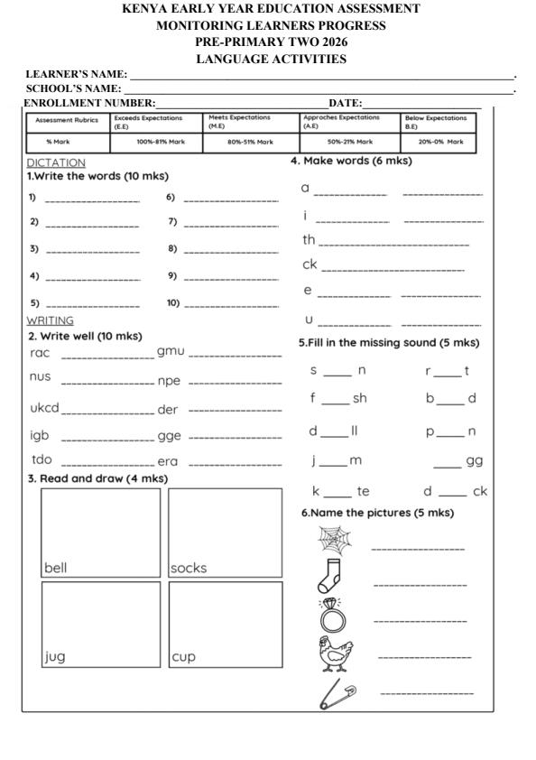 Preview page PP2-Language-Activities-Term-1-Opener-Exam-2026_4930_0.jpg