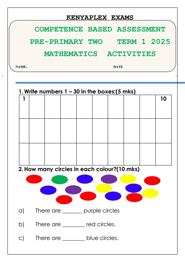 Preview page PP2-Mathematics-Activities-Term-1-Opener-Exam-2025_3447_0.jpg
