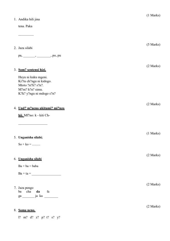 Preview page PP2-Shughuli-za-Kiswahili-End-of-Term-2-Examination-2024_2874_1.jpg
