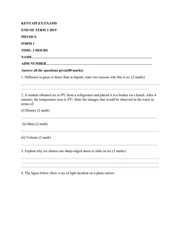 Preview page Physics-Form-1-End-of-Term-3-Examination-2019_392_0.jpg