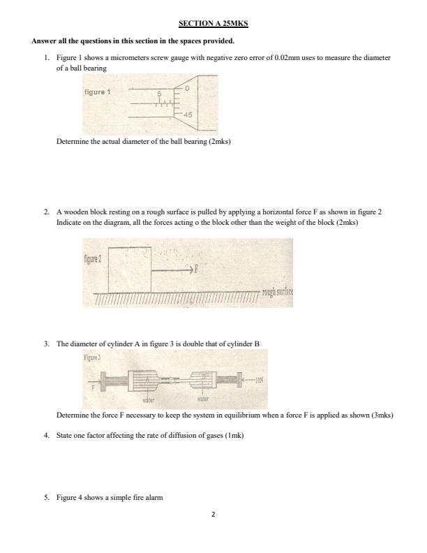 Preview page Physics-Form-3-End-of-Term-1-Paper-1-Examination-2019_77_1.jpg