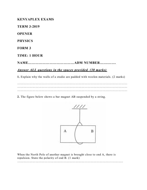Preview page Physics-Form-3-Term-3-Opener-Examination_272_0.jpg