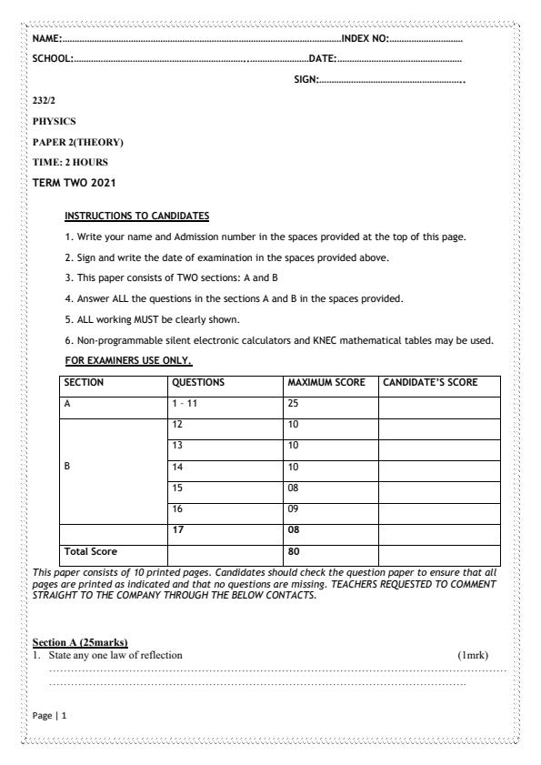 Preview page Physics-Paper-2-Form-3-End-of-Term-2-Exams-2021_974_0.jpg