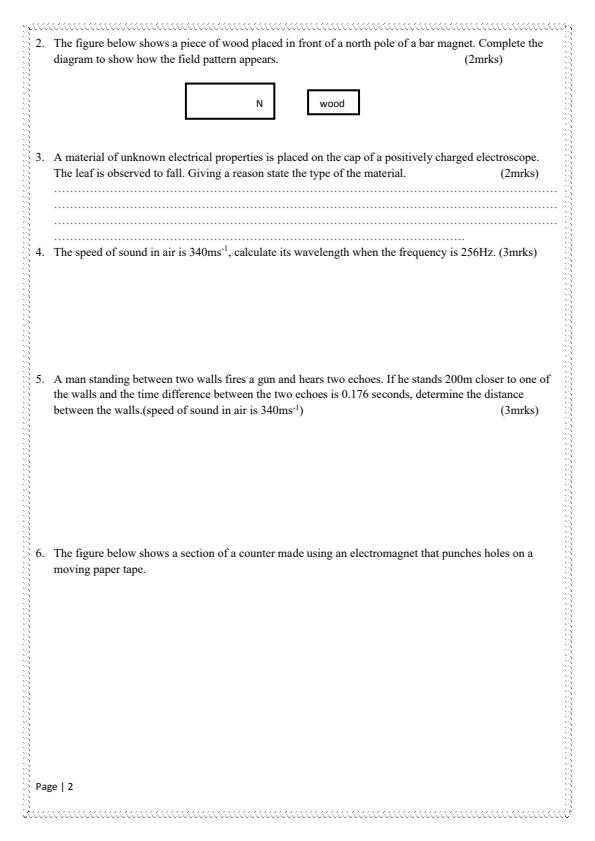 Preview page Physics-Paper-2-Form-3-End-of-Term-2-Exams-2021_974_1.jpg