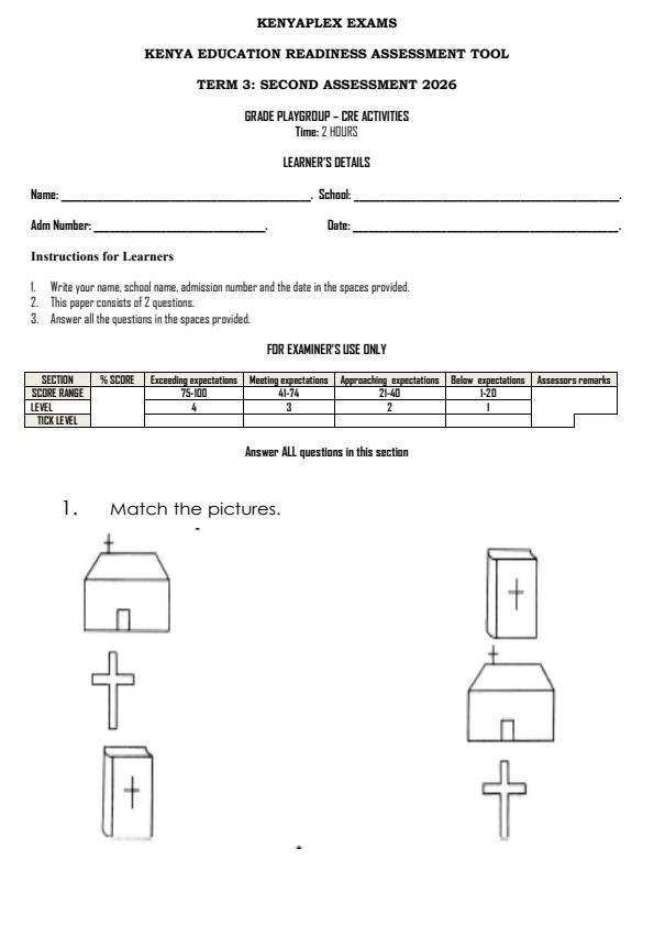 Preview page Playgroup-CRE-Activities-End-Term-3-Exam-2026_6844_0.jpg