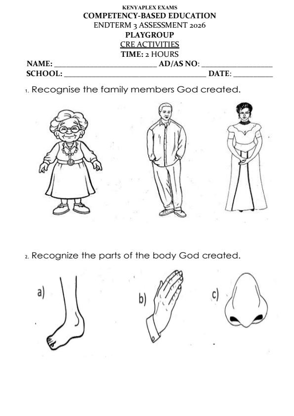 Preview page Playgroup-CRE-End-Term-3-Set-2-Exam-2026_7154_0.jpg