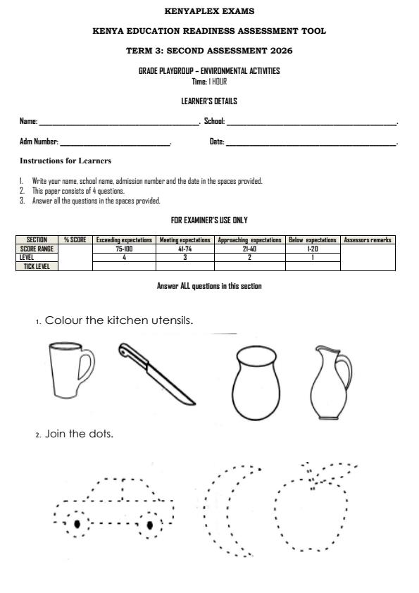 Preview page Playgroup-Enviromental-Activities-End-Term-3-Exam-2026_6847_0.jpg
