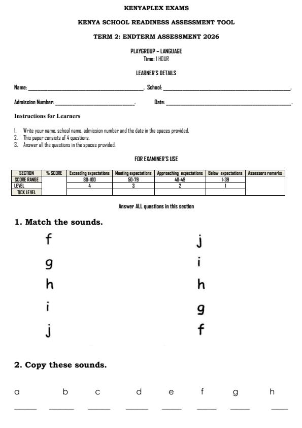 Preview page Playgroup-Language-Activities-End-Term-2-Exam-2026_5993_0.jpg