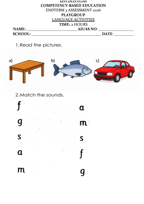 Preview page Playgroup-Language-Activities-End-Term-3-Set-2-Exam-2026_7158_0.jpg