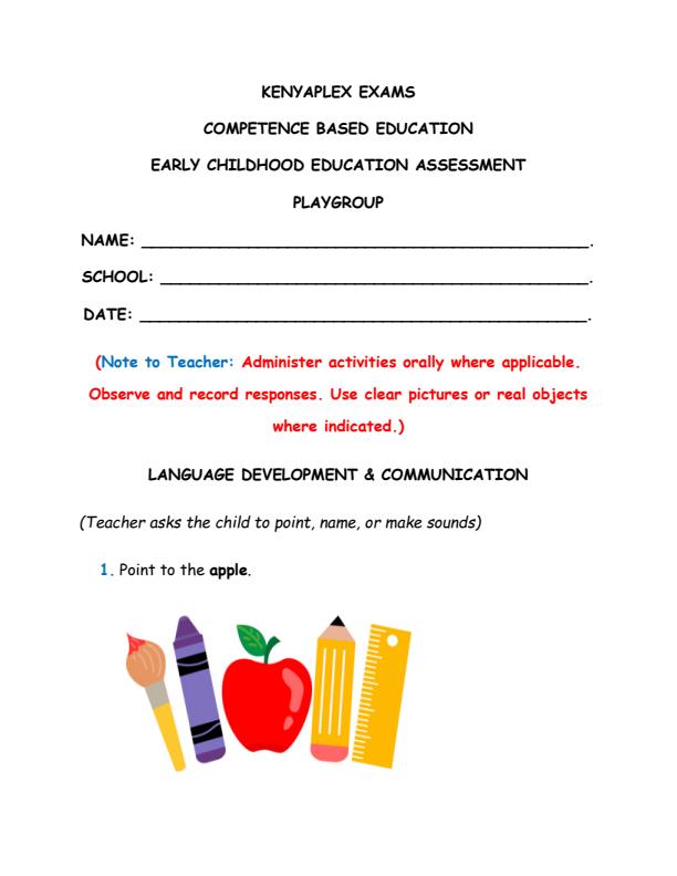 Preview page Playgroup-Language-Activities-End-of-Term-2-Exam-2025_4319_0.jpg