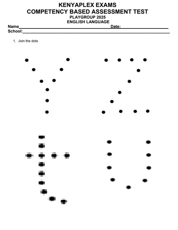 Preview page Playgroup-Language-Activities-End-of-Term-3-Exam-2025_4774_0.jpg