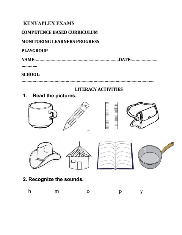 Preview page Playgroup-Literacy-Activities-Term-3-Opener-Exam-2025_4457_0.jpg
