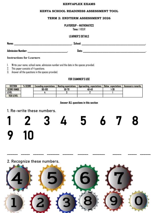 Preview page Playgroup-Mathematics-End-Term-2-Exam-2026_5995_0.jpg