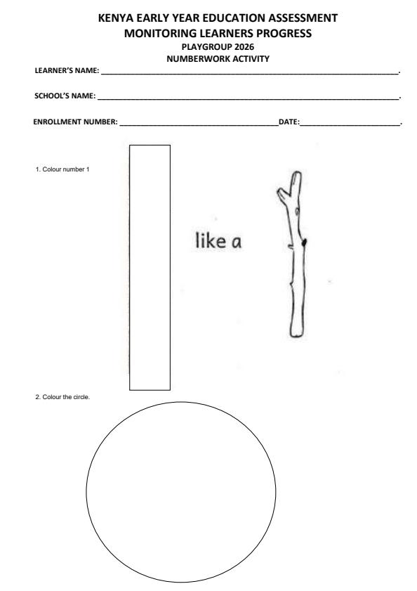 Preview page Playgroup-Number-Work-Term-1-Opener-Exam-2026_4922_0.jpg