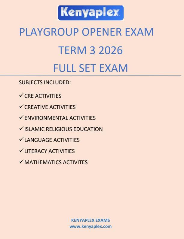 Preview page Playgroup-Opener-Exams-Term-3-2026--Full-Set_6595_0.jpg