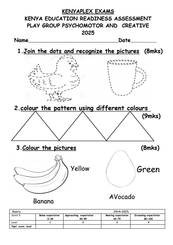 Preview page Playgroup-Psychomotor-and-Creative-Activities-End-of-Term-1-Examination-2025_3739_0.jpg