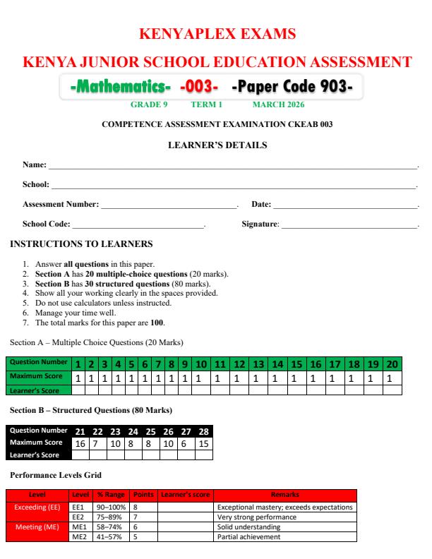 Preview page grade-9-Mathematics-End-Term-1-Exam-2026_5448_0.jpg