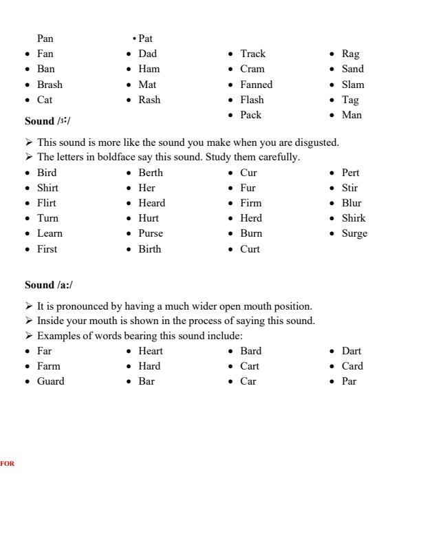 Page 2 – Form 1 Grammar Note on Pronunciation  – Kenyaplex
