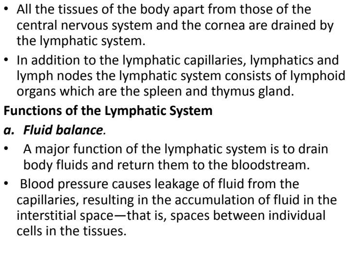 Page 2 – PPH 116: Lymphatic System Notes (In PowerPoint) – Kenyaplex
