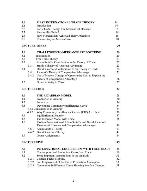 Page 2 – EAE 307: International Economics I Notes – Kenyaplex