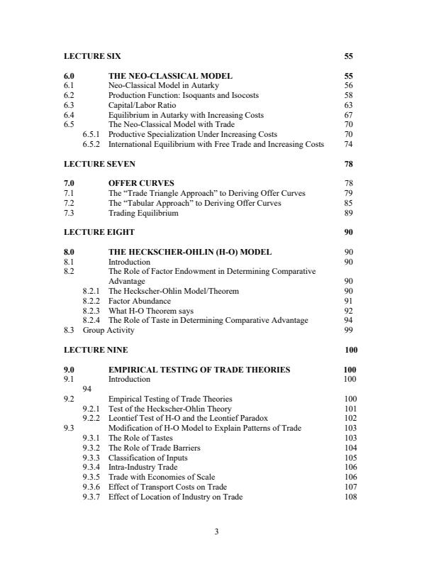 Page 3 – EAE 307: International Economics I Notes – Kenyaplex