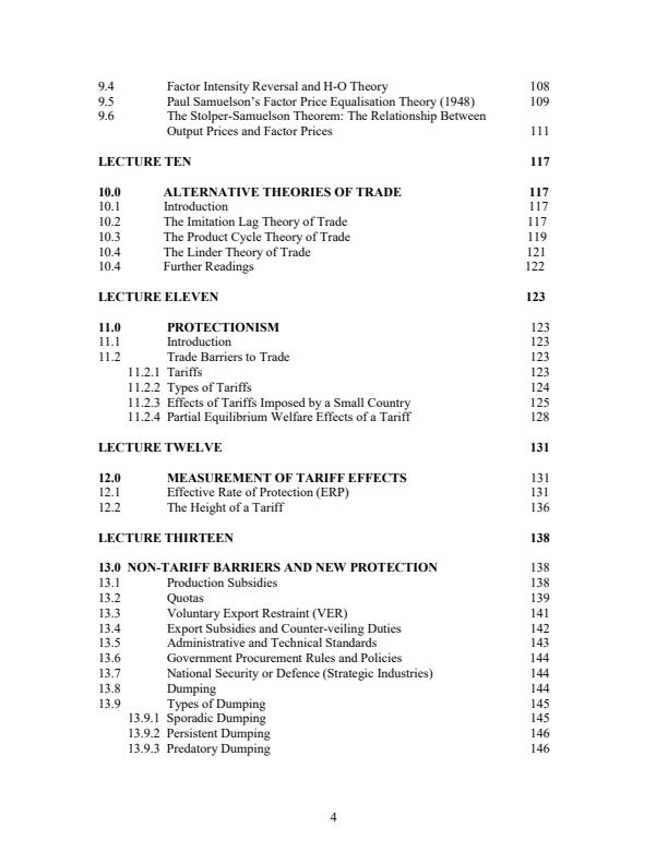 Page 4 – EAE 307: International Economics I Notes – Kenyaplex