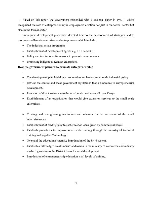 Page 4 – UCU 104: Introduction to Entrepreneurship Lecture Notes – Kenyaplex