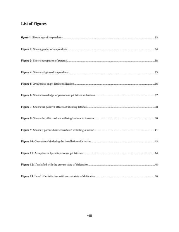 Page 3 – Health Record Research Project: A Study on Factors Influencing Utilization of Pit Latrines among Residents of Chebwek Sub Location in Cheptais Sub County – Kenyaplex