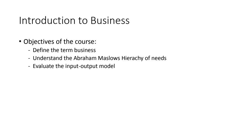 Page 1 – BBA 100: Business Studies Lecture Notes 1st Year – Kenyaplex