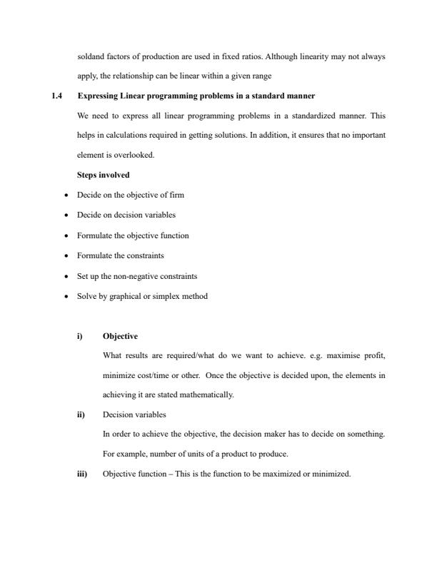 Page 3 – EES 300: Mathematics for Economists 3 Notes – Kenyaplex