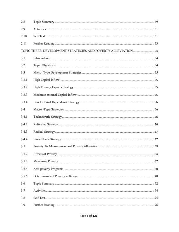 Page 3 – EAE 204: Economic Development Lecture Notes – Kenyaplex