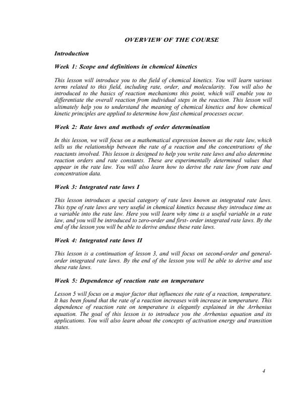 Page 3 – SCH 305: Chemical Kinetics Notes – Kenyaplex