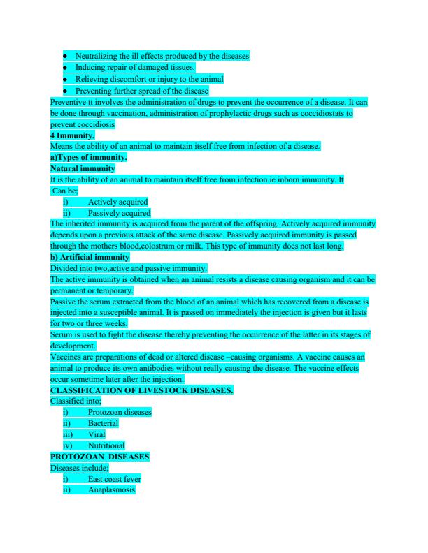 Page 3 – Animal Health Notes – Kenyaplex