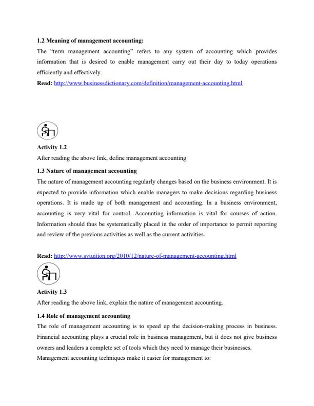 Page 2 – BAC 300: Management Accounting 1 Notes – Kenyaplex